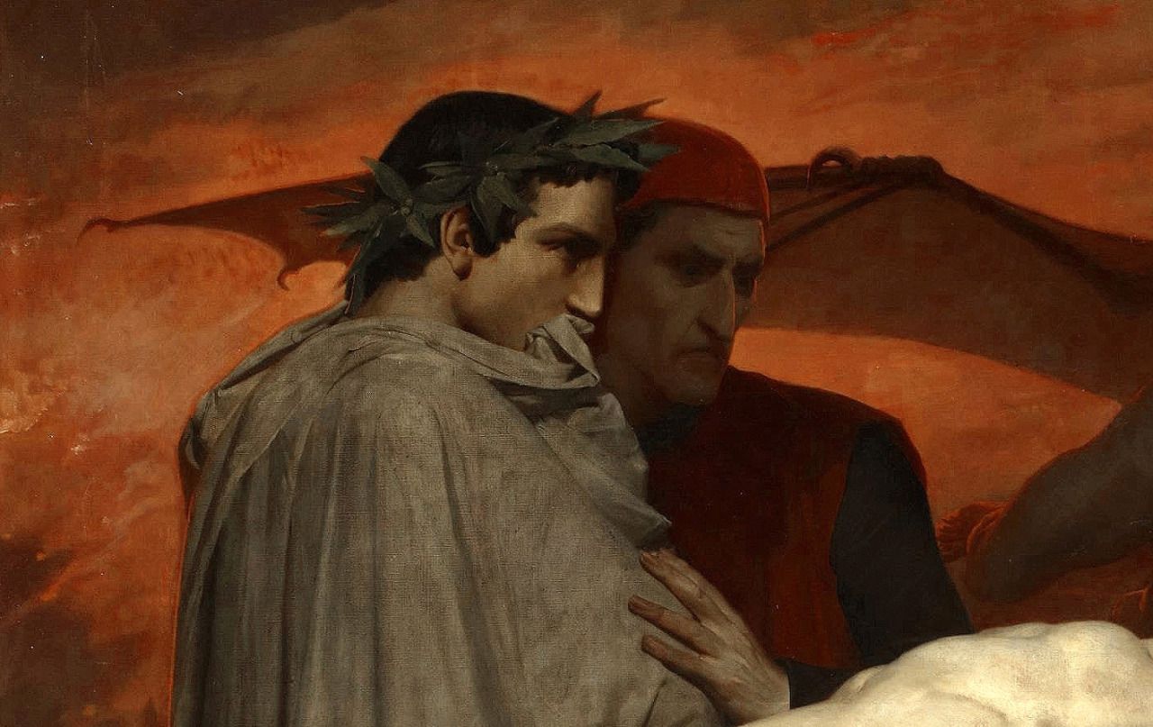 1280x807 Dante And Virgil In (1850) - Dante And Virgil Painting