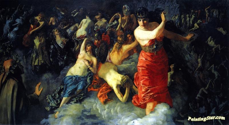 800x436 Dante's Inferno Artwork By Wilhelm Oil Painting Amp Art - Dante Inferno Art Painting