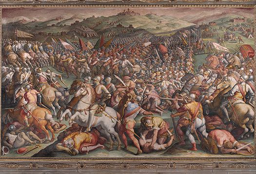 525x358 Battle Of Marciano, Dante's Inferno, Sandro Botticelli Dante - Dante Inferno Botticelli Painting