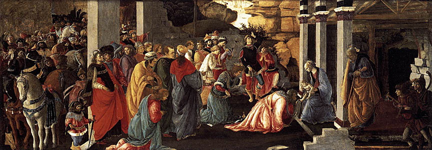 864x300 Sandro Botticelli - Dante Inferno Painting Botticelli Location