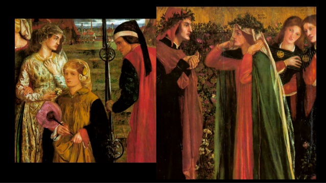 638x359 Rossetti, Dante Gabriel, Featured Paintings In Detail (2) - Dante Painting