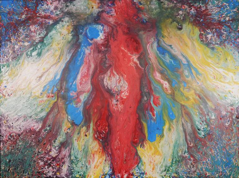 770x574 Saatchi Art Dante's Inferno Painting By Shawn Gargiulo - Dante Painting