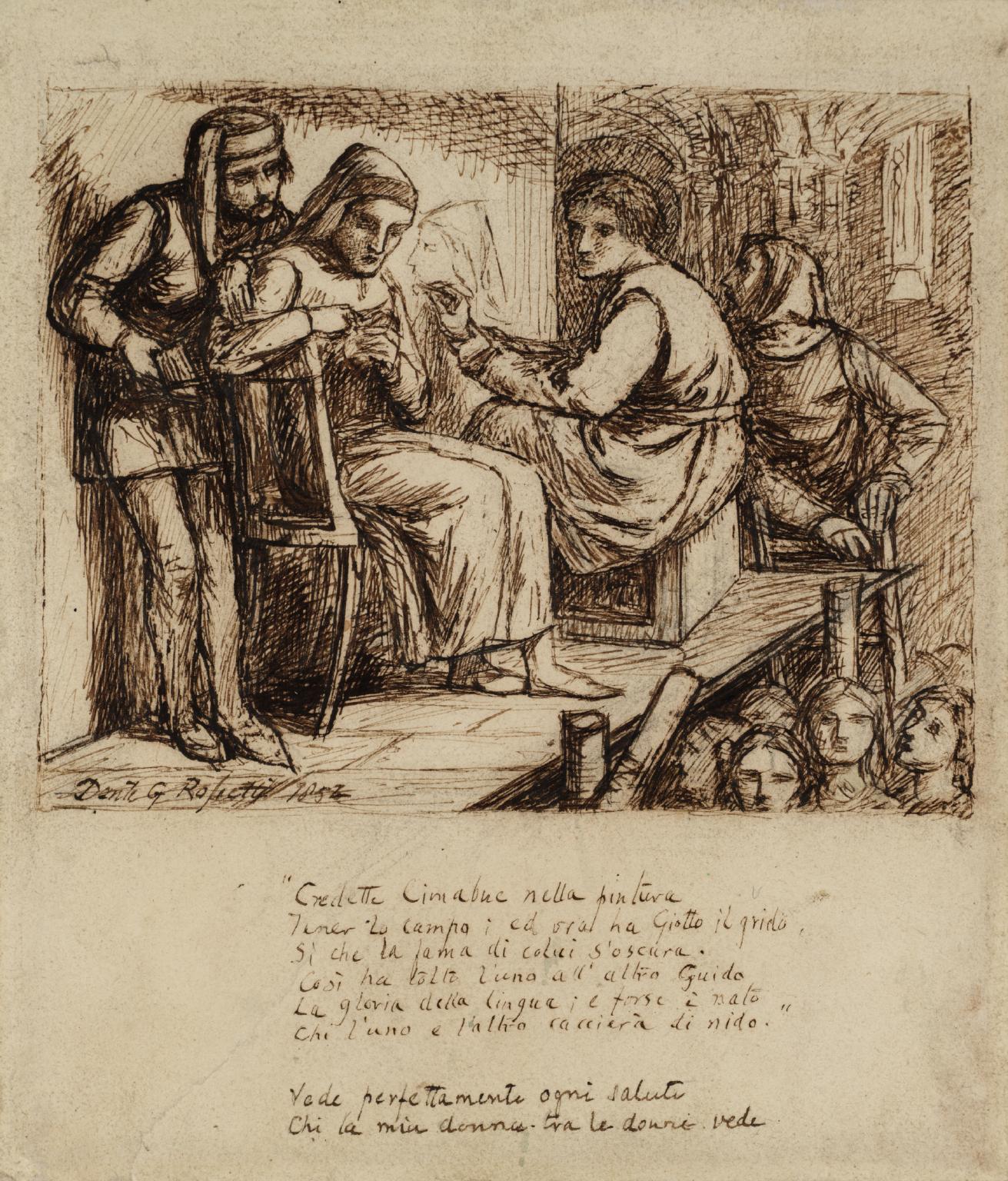 1311x1536 Study - Dante Painting