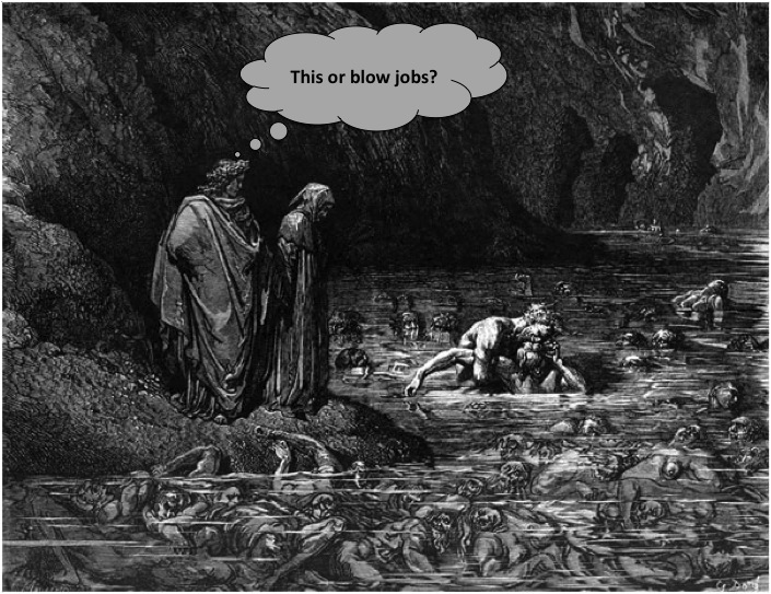 705x543 No Faith In Hell Whoa, Life! - Dantes Inferno Levels Of Hell Painting