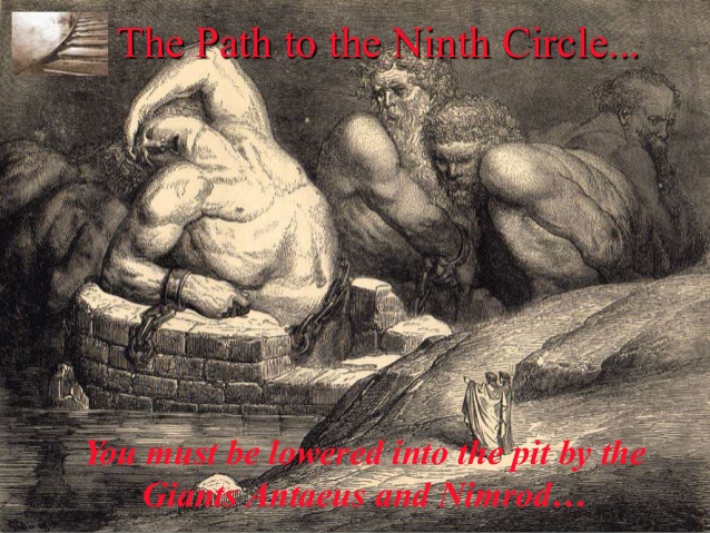 638x479 Dante's Inferno - Dantes Inferno Painting 9th Circle