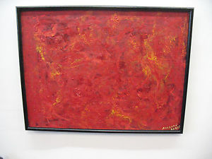 300x225 Original Painting Dante Alighieri's Inferno Oil On Canvas Framed - Dantes Inferno Painting Original