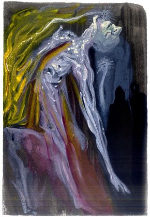 310x447 The 9 Best Dahli Prints Images On Salvador Dali - Dantes Inferno Painting Original