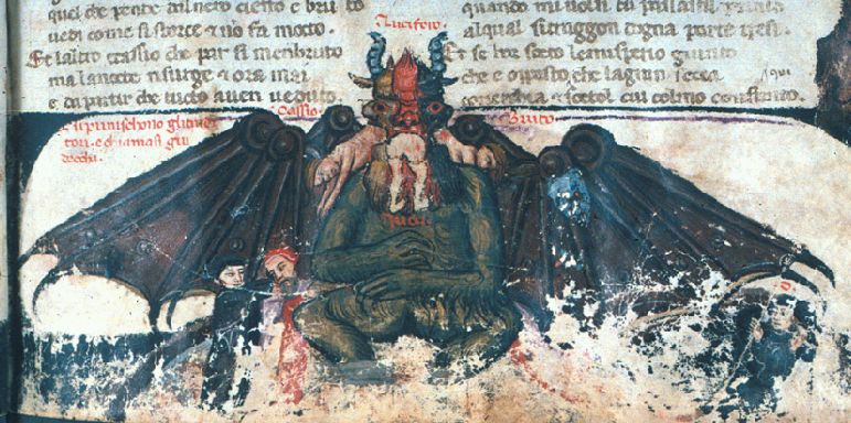 771x384 Classics 160d3 Crime And Punishment In The Ancient World - Dantes Map Of Hell Painting