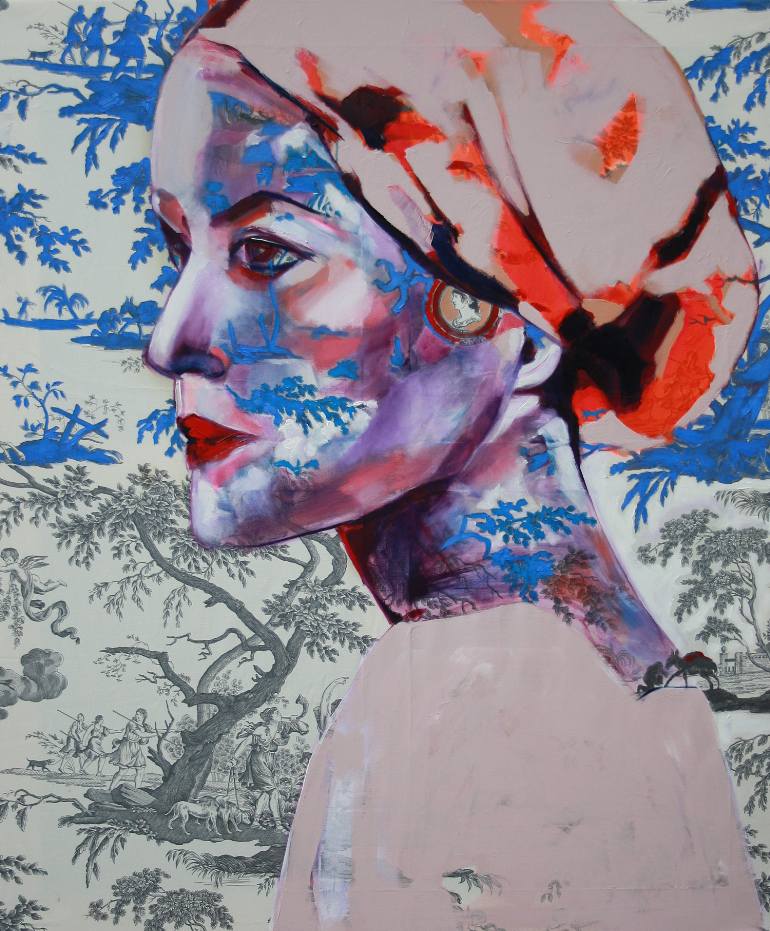 770x931 Saatchi Art Dare To Be Different 2 Painting By Patricia Derks - Dare Painting