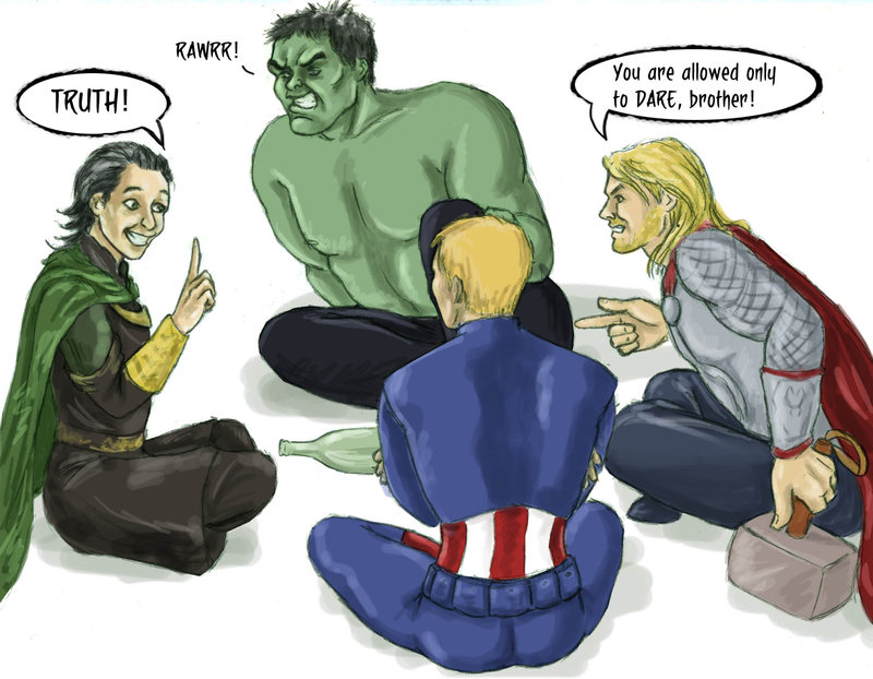 800x622 Truth Or Dare By Miraxterrik - Dare Painting