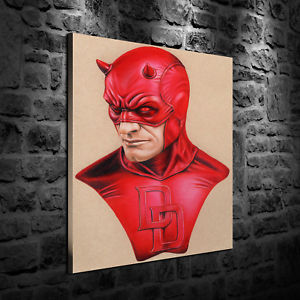 300x300 Hd Print Oil Painting Decor Art On Canvas Daredevil 12x16inch - Daredevil Painting