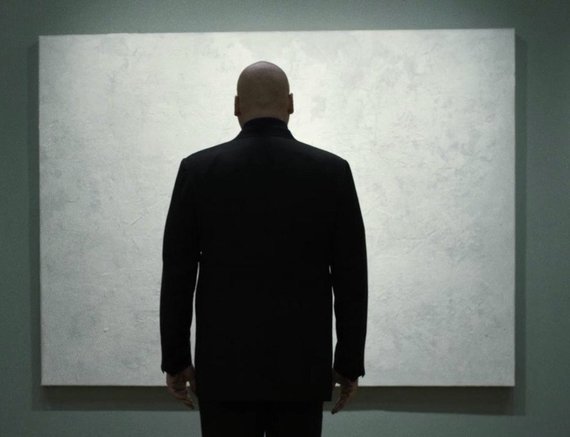 570x437 Marvel Daredevil Inspired The White Painting - Daredevil Painting