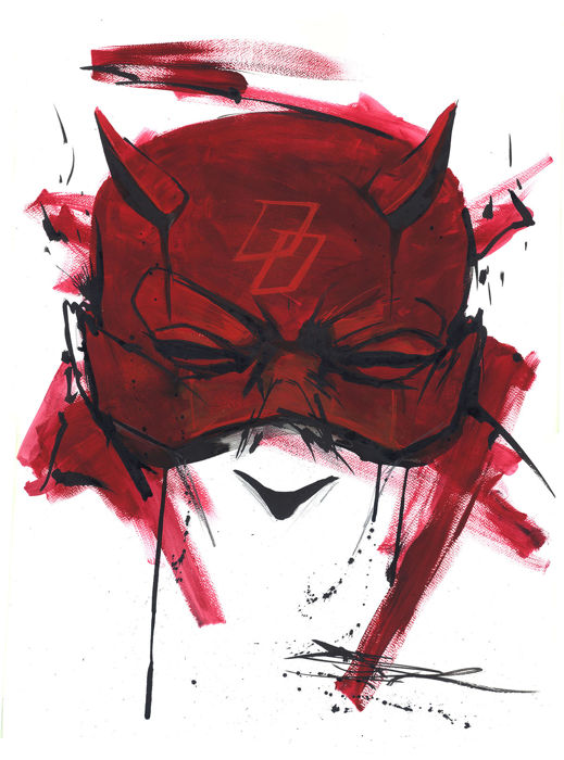 Daredevil Painting at PaintingValley.com | Explore collection of ...