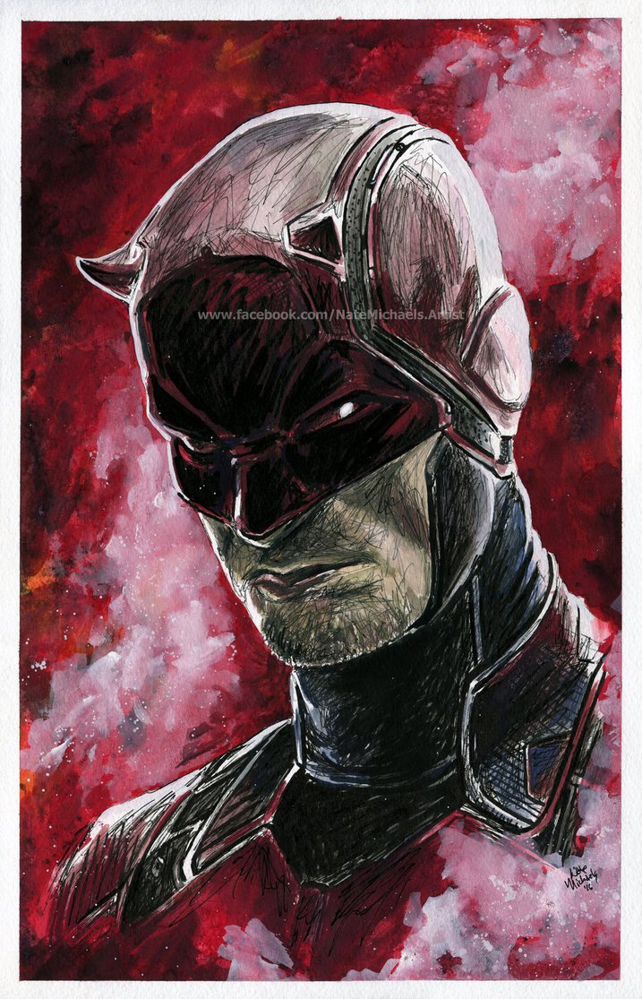 Daredevil Painting at PaintingValley.com | Explore collection of ...