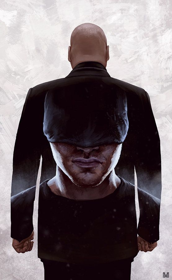 554x900 It Makes Me Feel Alone, Nagy Norbert On Artstation - Daredevil White Painting