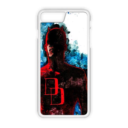 500x500 Daredevil Painting Art Iphone 8 Plus Case - Daredevil White Painting