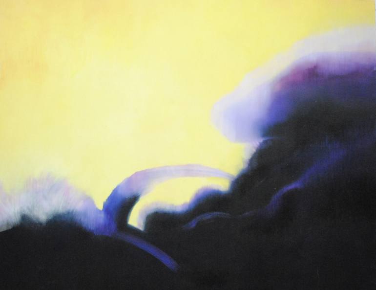 770x593 Saatchi Art Dark Clouds Painting By Dorota - Dark Clouds Painting