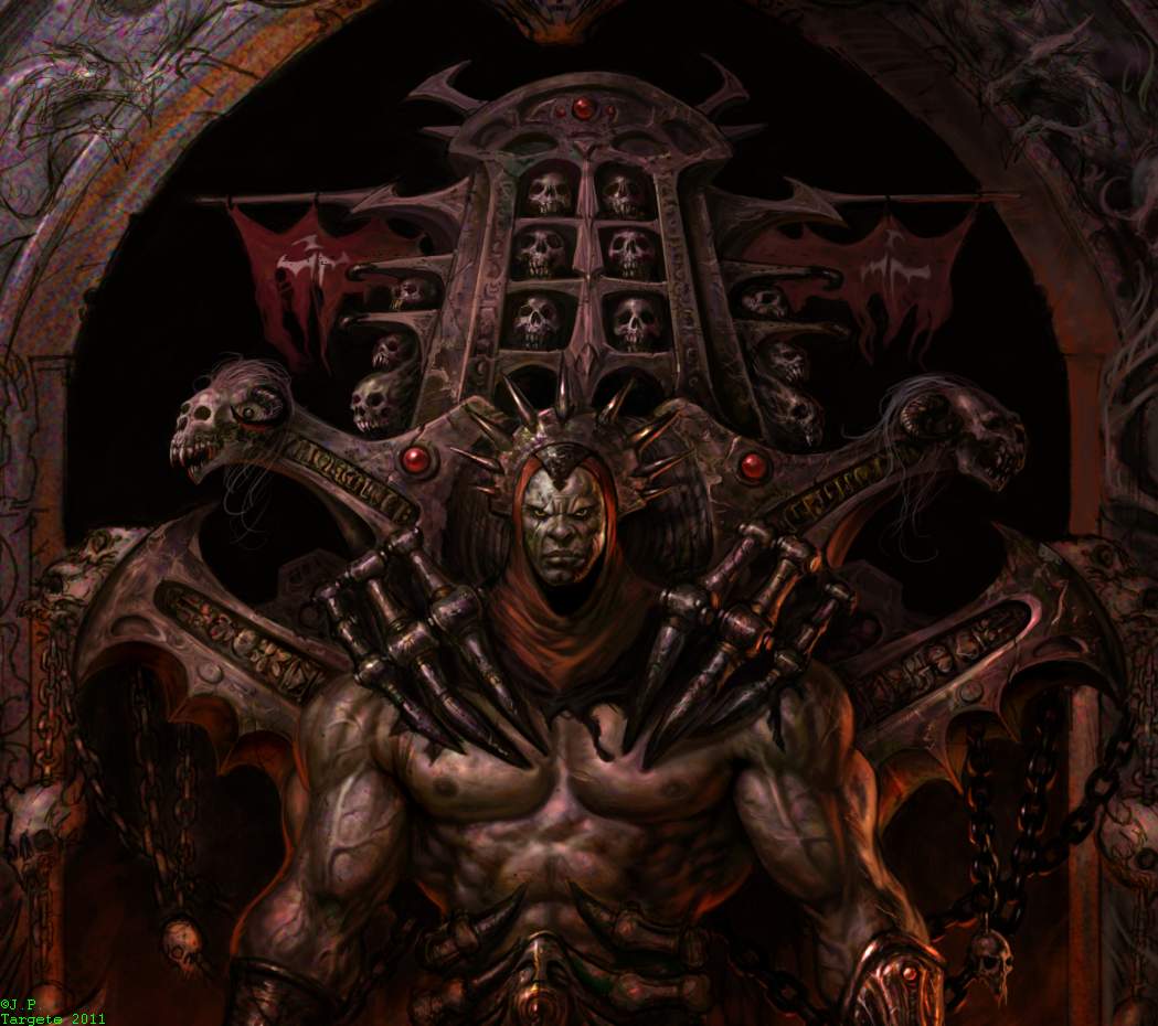 1049x930 Targete's News Tutorial Painting Dark Fantasy A Digital Process - Dark Fantasy Painting