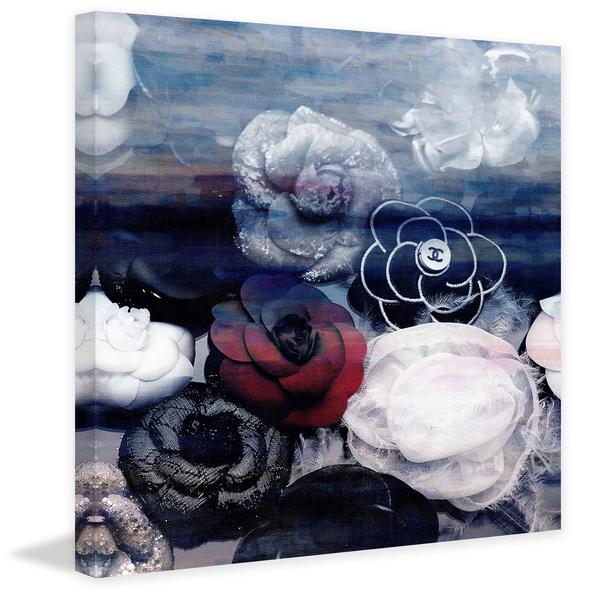 600x600 Marmont Hill Dark Flowers Painting Design Public - Dark Flower Painting