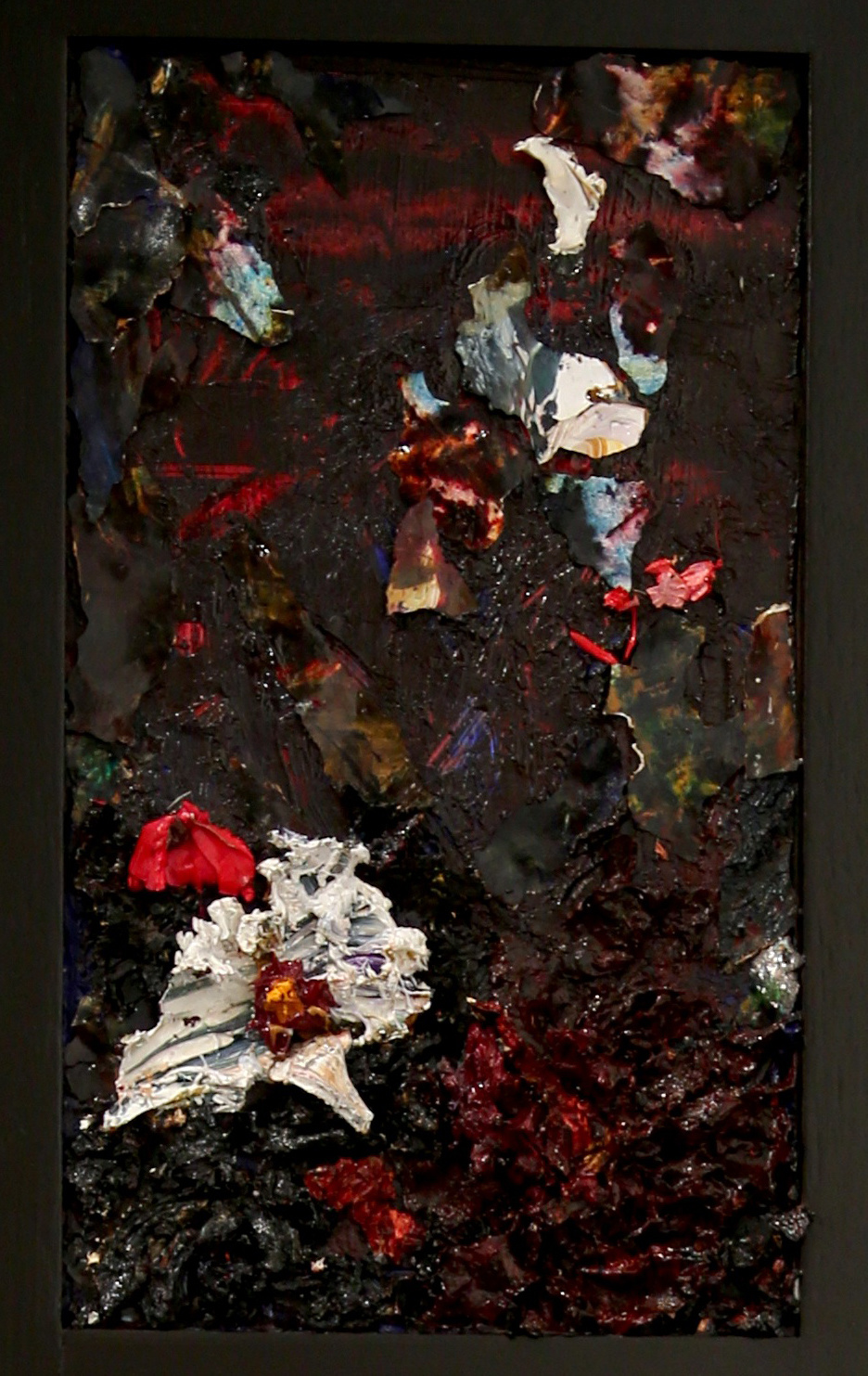 936x1483 Paintings - Dark Flower Painting