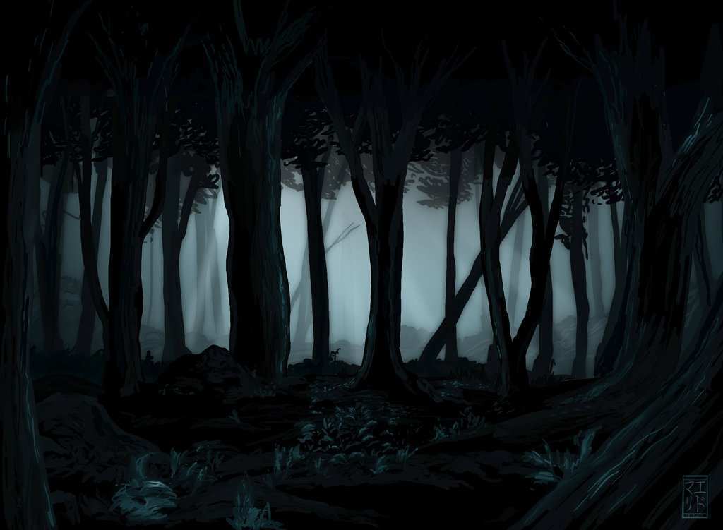 1024x751 Dark Forest Painting Fresh Dark Forest Conceptual Speedpaint By - Dark Forest Painting