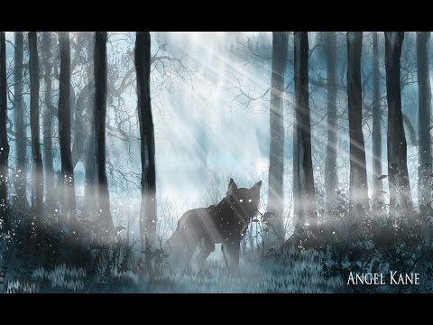 480x360 Misty Dark Forest Speed Painting - Dark Forest Painting