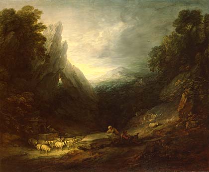 420x345 Bath's Holburne Museum Explores Thomas Gainsborough's Vision - Dark Landscape Painting