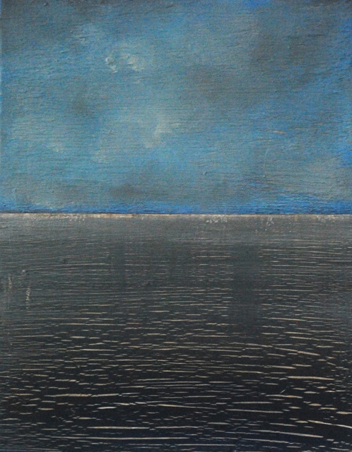 498x640 Goran Petmil - Dark Ocean Painting