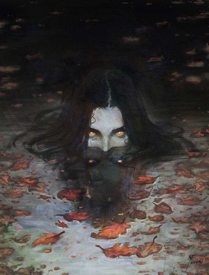 700x922 Diese Verfluchten Fischweiber. Sie Sind Aber - Dark Painting