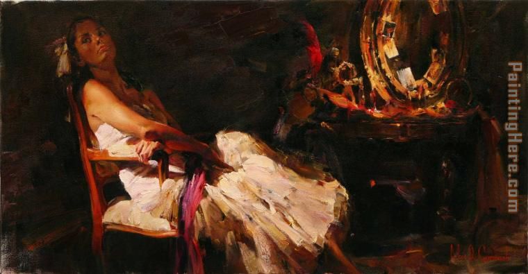 760x395 Garmash Resting In The Dark Painting Anysize 50% Off - Dark Painting