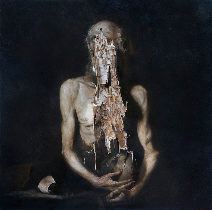 704x700 The Disturbingly Dark Paintings Of Nicola - Dark Painting