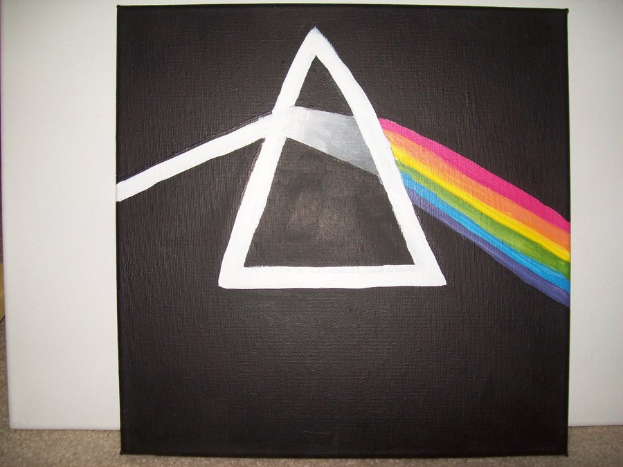 900x675 Pink Floyd Dark Side Of The Moon By Peace1114 - Dark Side Of The Moon Painting