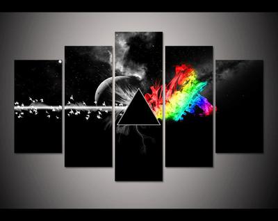 400x318 Pink Floyd The Dark Side Of The Moon - Dark Side Of The Moon Painting