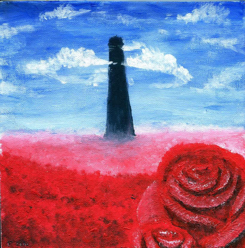 820x832 Dark Tower Fanart By Machasamatman - Dark Tower Painting