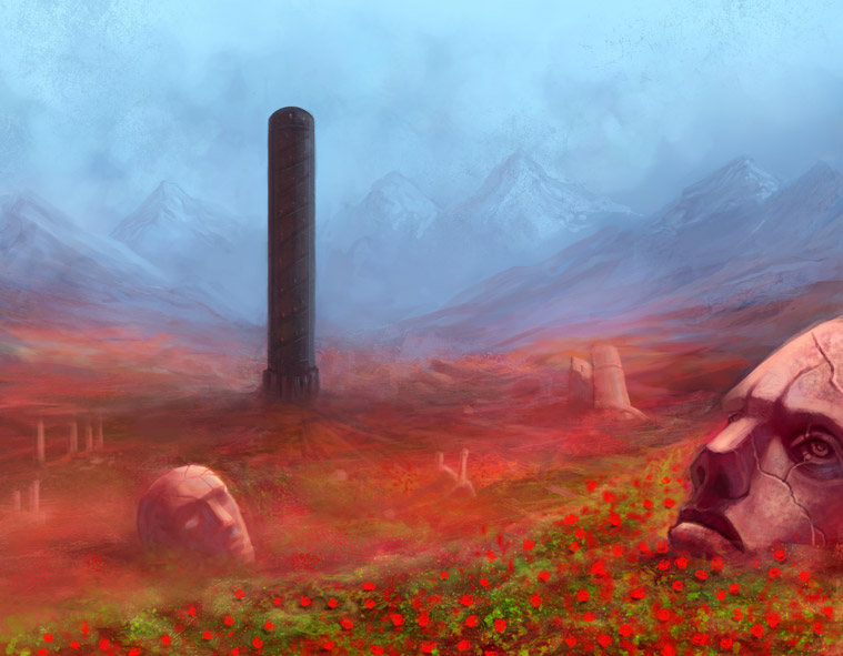 759x591 Random Skribbles Huge Dark Tower Post - Dark Tower Painting