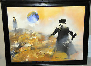 300x216 Shelton Bryant Original Comic Art Painting Stephen King Dark Tower - Dark Tower Painting