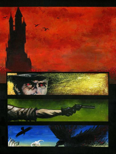 492x650 The Dark Tower By Heidi Taylor - Dark Tower Painting