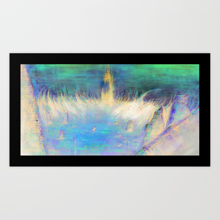 700x700 Dark Tower Art Print By Grantsauer Society6 - Dark Tower Painting