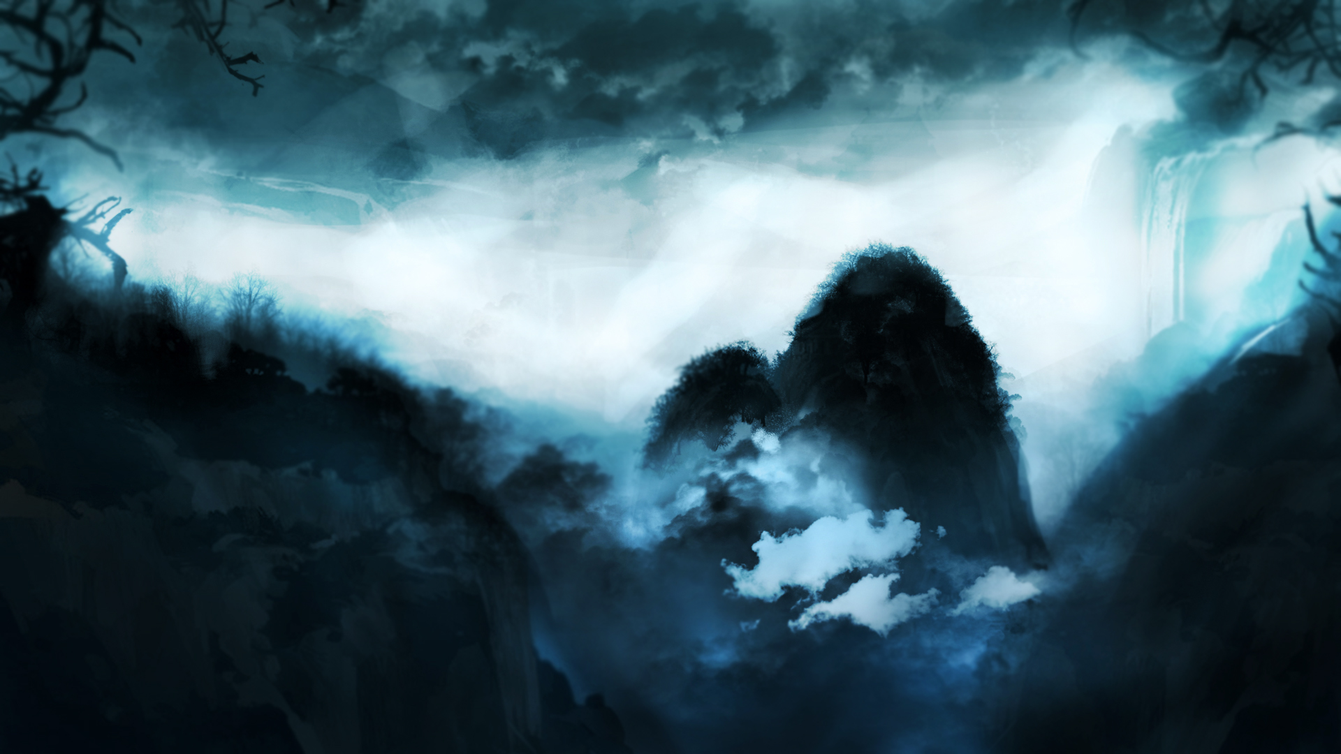 1920x1080 Dark Valley - Dark Valley Painting