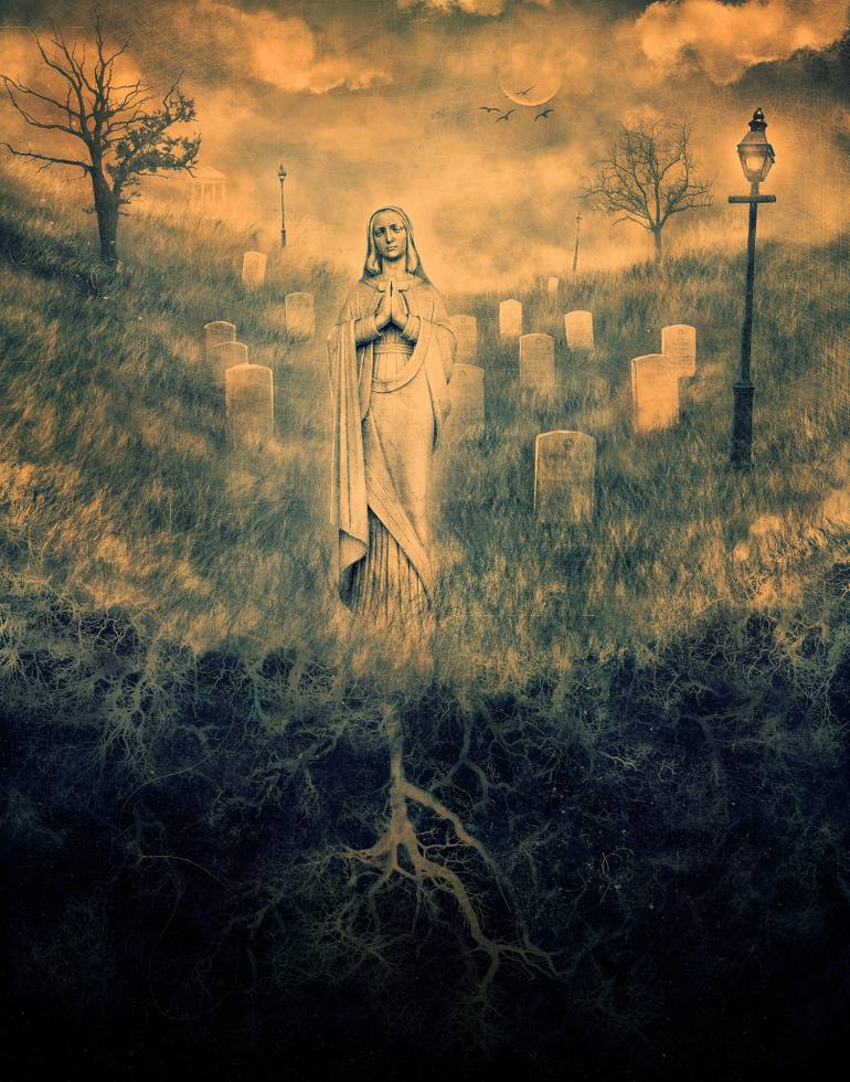 770x980 Saatchi Art Dark Valley - Dark Valley Painting