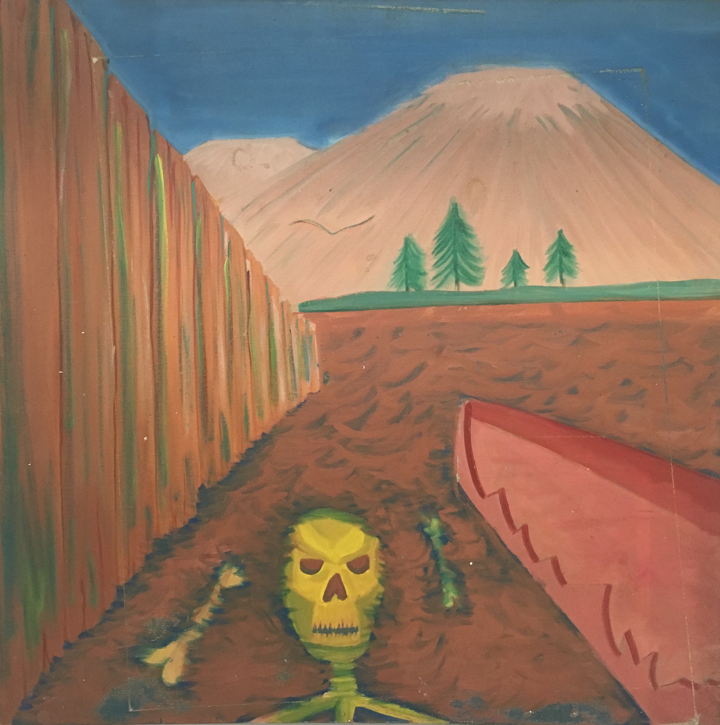 2497x2512 Dark Valley - Dark Valley Painting