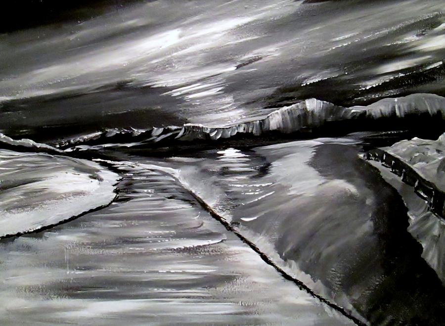 Dark Valley Painting at PaintingValley.com | Explore collection of Dark ...