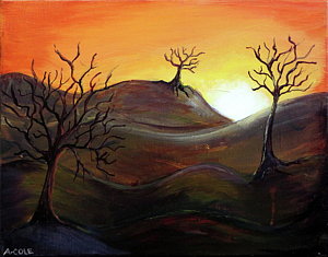 300x235 Dark Valley Paintings - Dark Valley Painting