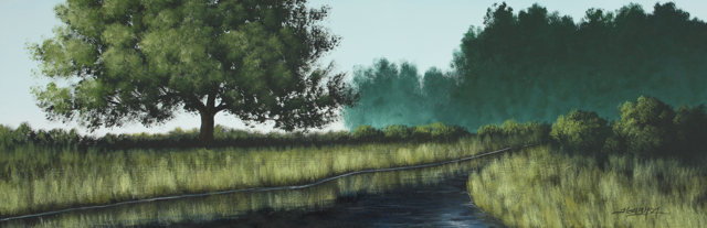 640x207 Dark Water Acrylic Painting Lesson Tim Gagnon Studio - Dark Water Painting