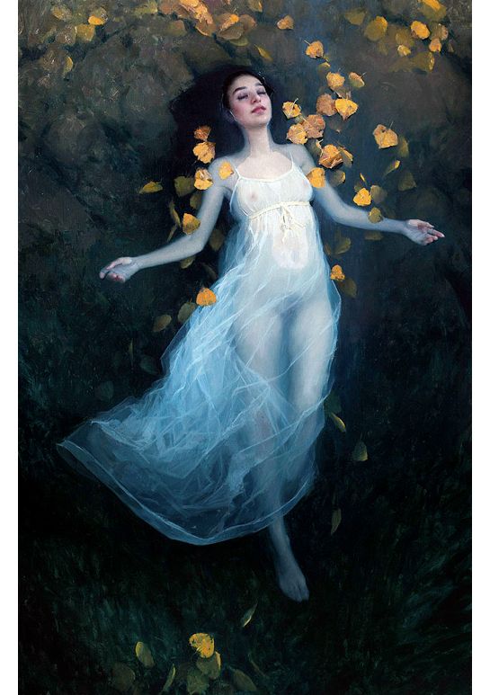 545x773 Jeremy Lipking Painting Untitled Dark Water Exhibition The Art - Dark Water Painting