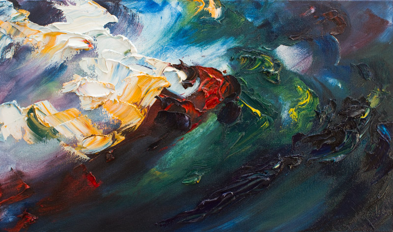 800x472 Dark Water Kevin Roche Artist - Dark Water Painting