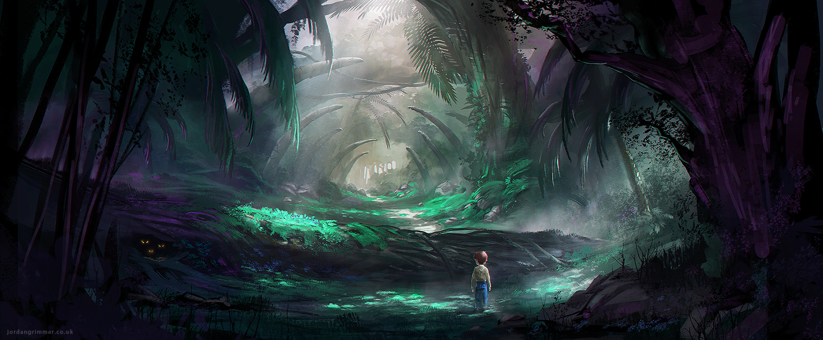 1600x662 Deep Dark Wood By Jordangrimmer - Dark Wood Painting