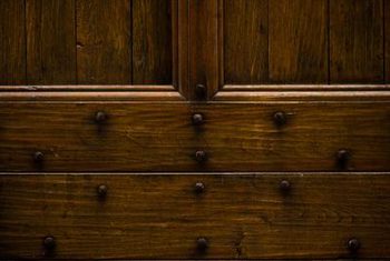 350x235 How To Paint Over Dark Stained Wood Home Guides Sf Gate - Dark Wood Painting