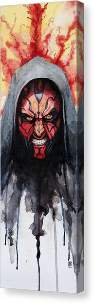193x622 Darth Maul Painting By David Kraig - Darth Maul Painting