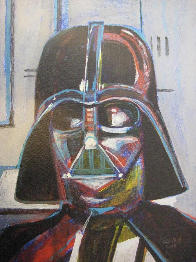 Darth Vader Acrylic Painting at PaintingValley.com | Explore collection ...